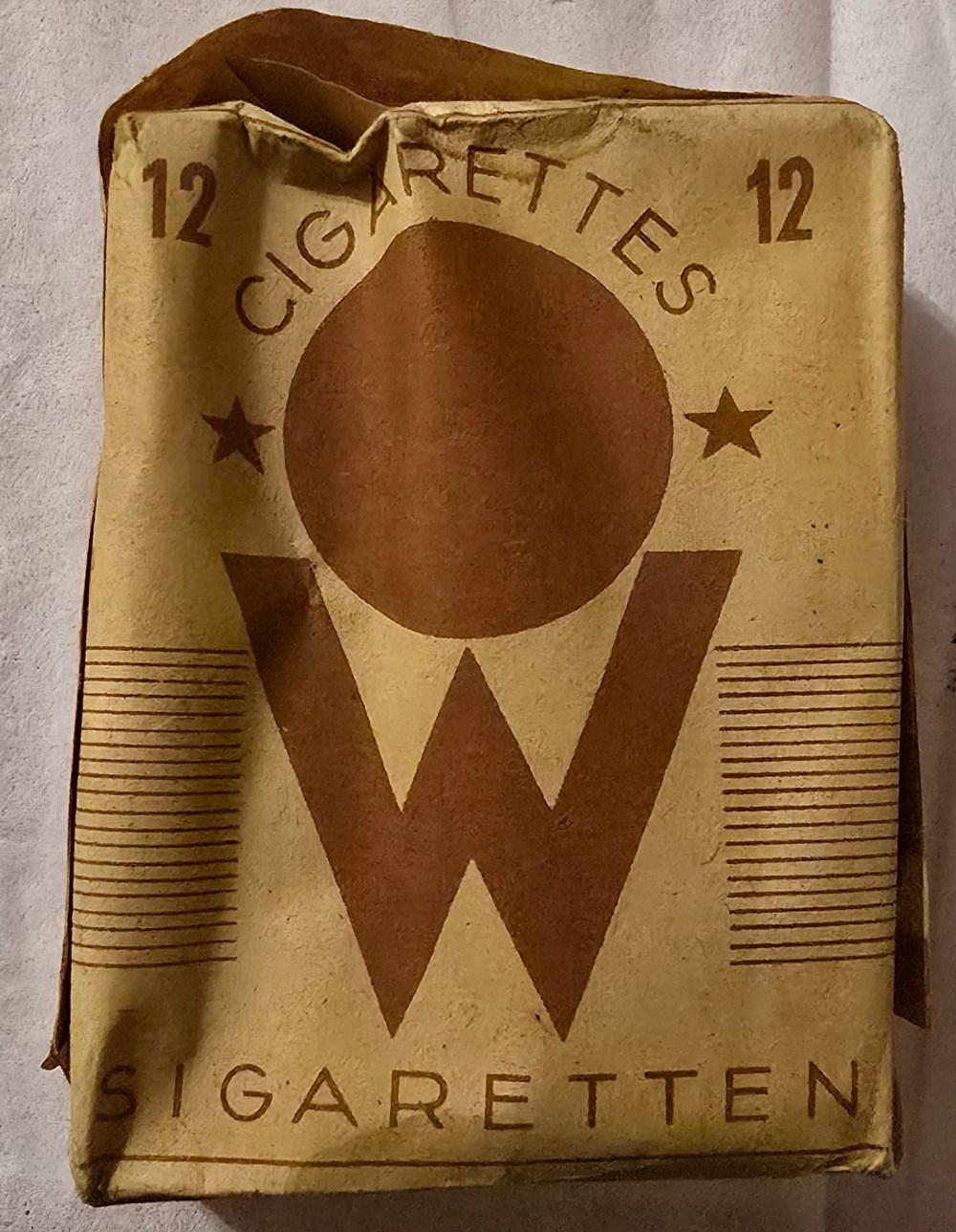 Paquet - 12 cigarettes Odon Warland - 2.04 Fr - Sie 463A art de table argenterie bistrot alimentation tabac paquet 12 cigarettes odon warland 2 04 fr sie 463a