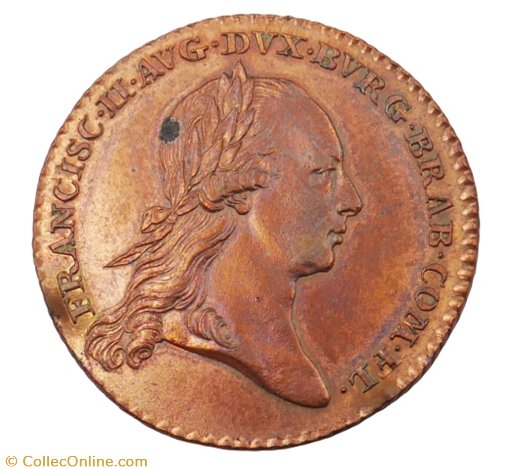Jeton - François II - 1794 monnaie mereaux jeton francois ii 1794