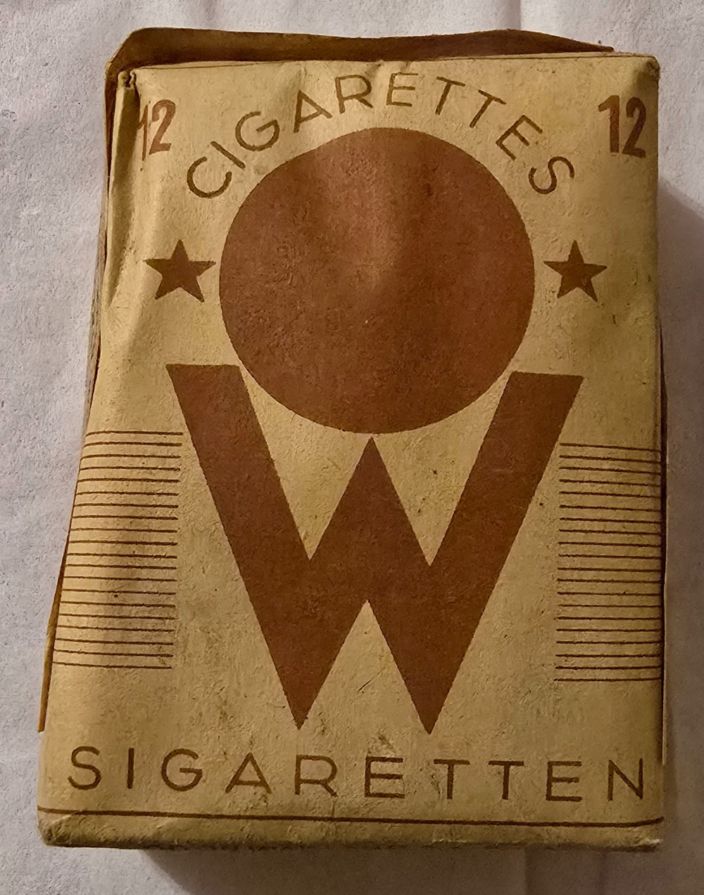 Paquet - 12 cigarettes Odon Warland - 2.04 Fr - Sie 463A art de table argenterie bistrot alimentation tabac paquet 12 cigarettes odon warland 2 04 fr sie 463a