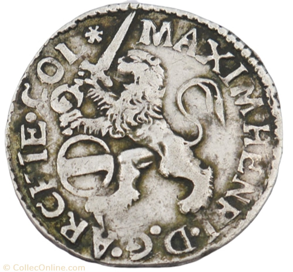 monnaie escalin maximilien henri de baviere 1652