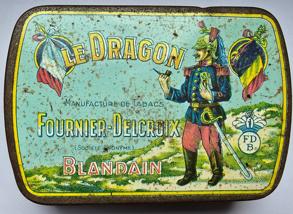 Boîte - Le Dragon - Fournier-Delcroix art la table argenterie bistrot alimentation tabac boite le dragon fournier delcroix