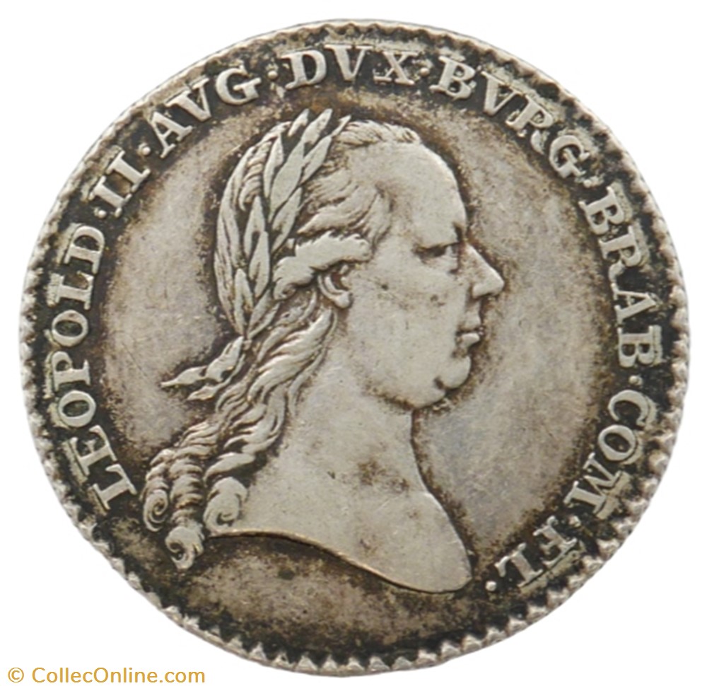 Jeton - Leopold II - 1791 monnaie mereaux jeton leopold ii 1791