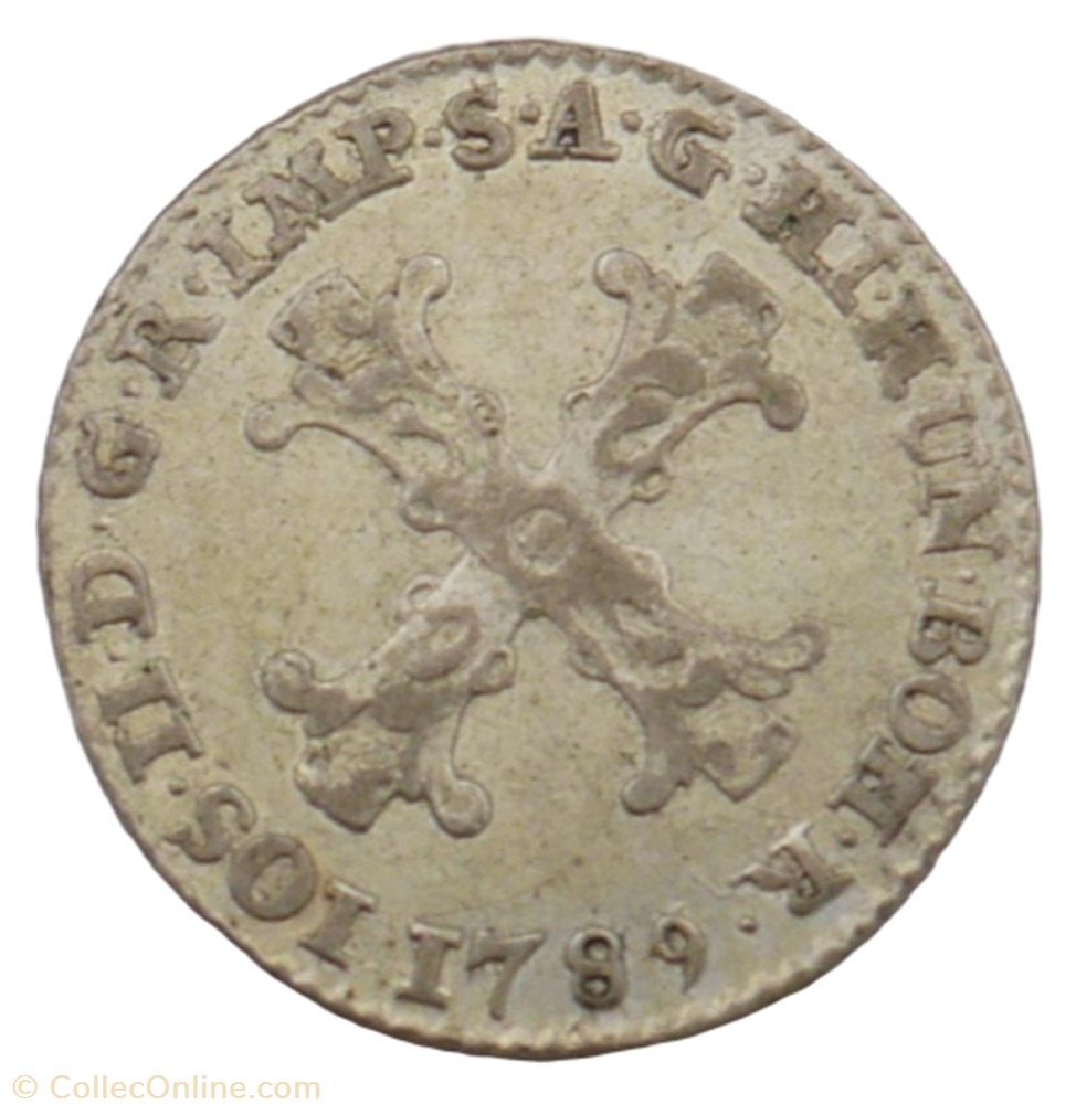 10 liards - Joseph II - 1789 monnaie 10 liards joseph ii 1789