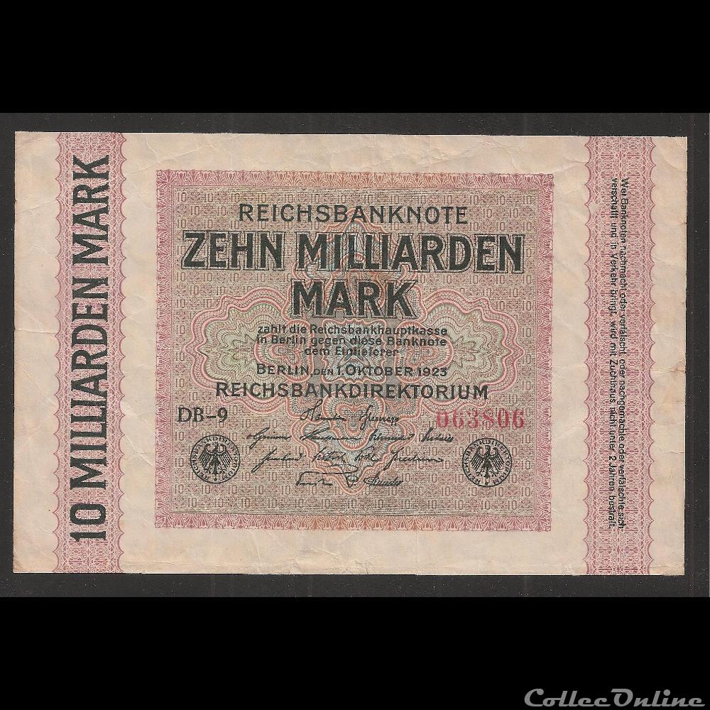 billet allemagne diver p 117