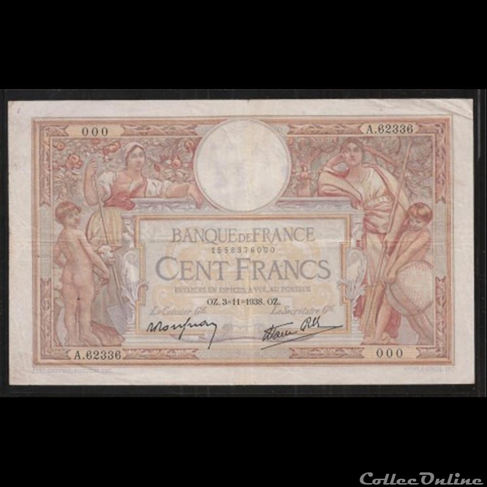 billet france diver 100 f merson