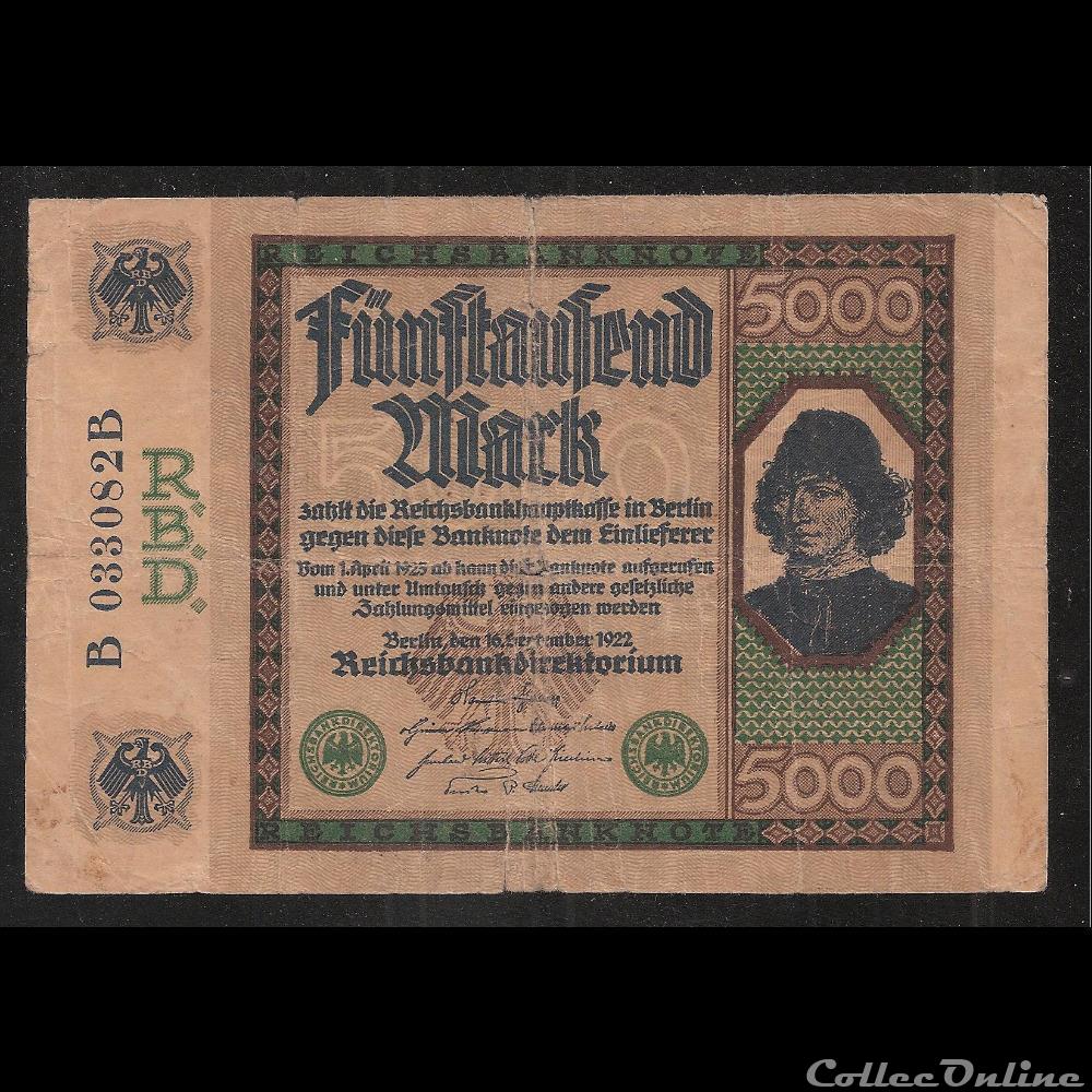billet allemagne diver p 77