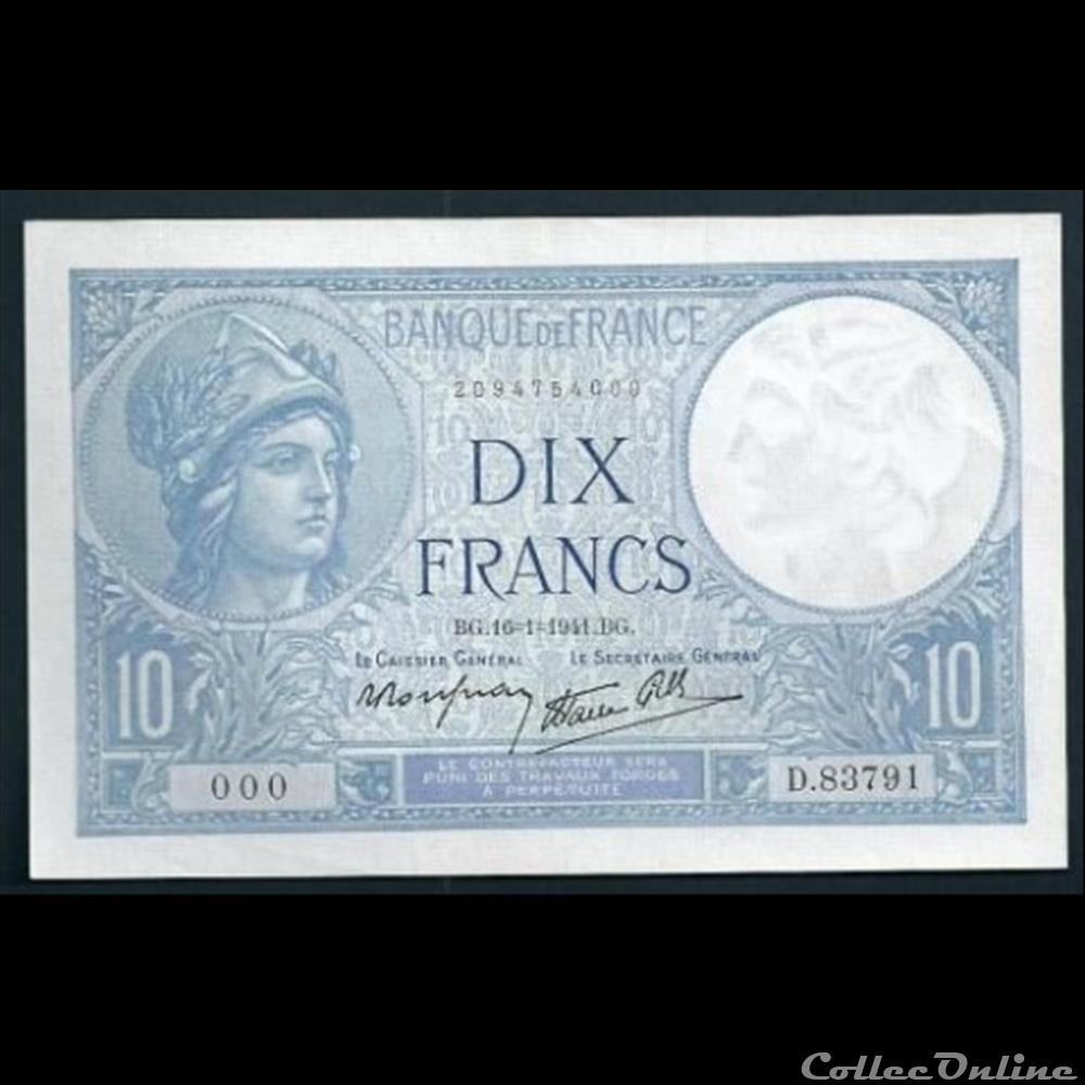 billet france diver 10 f minerve