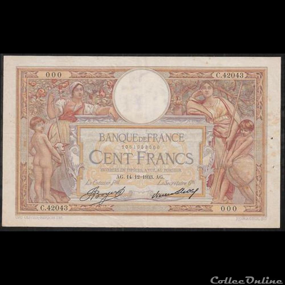 billet france diver 100 f merson