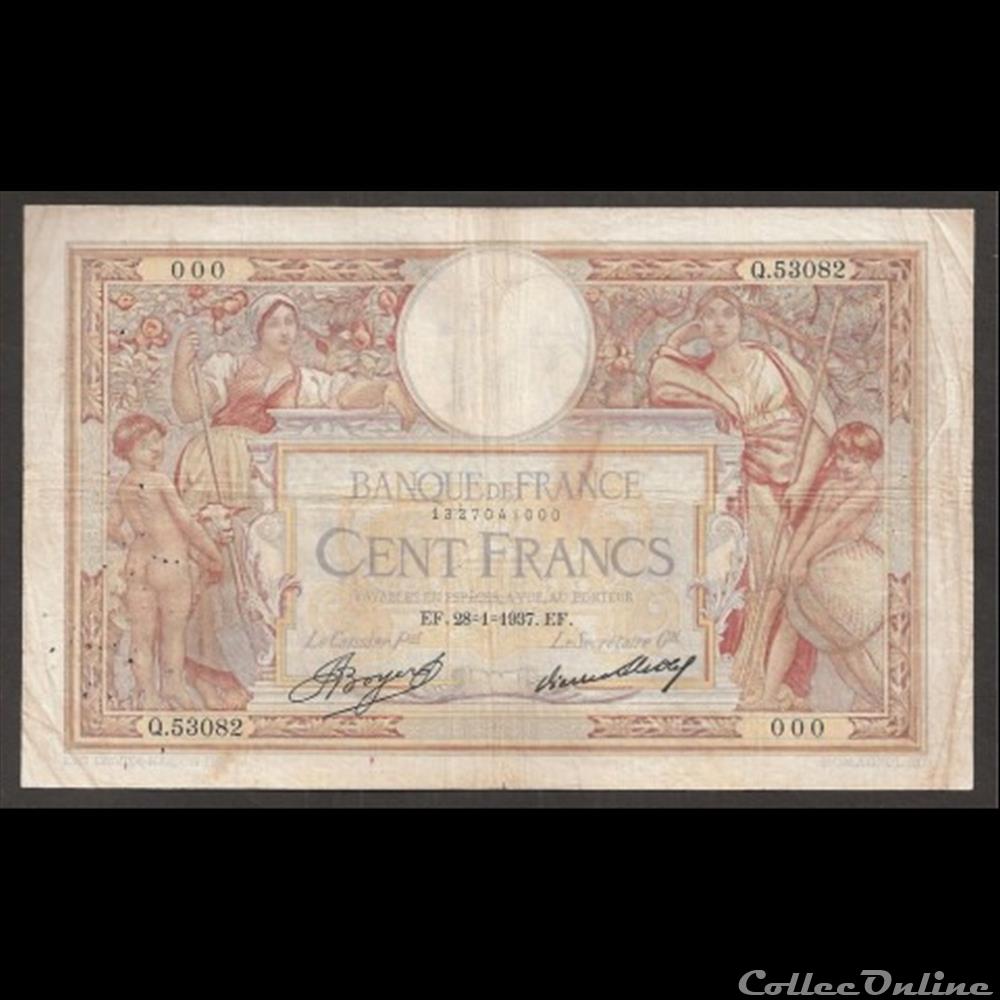 billet france diver 100 f merson