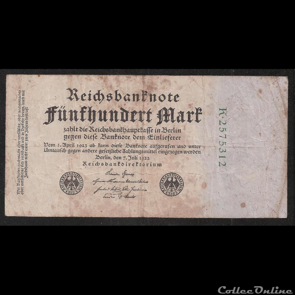 P.74b billet allemagne p 74b