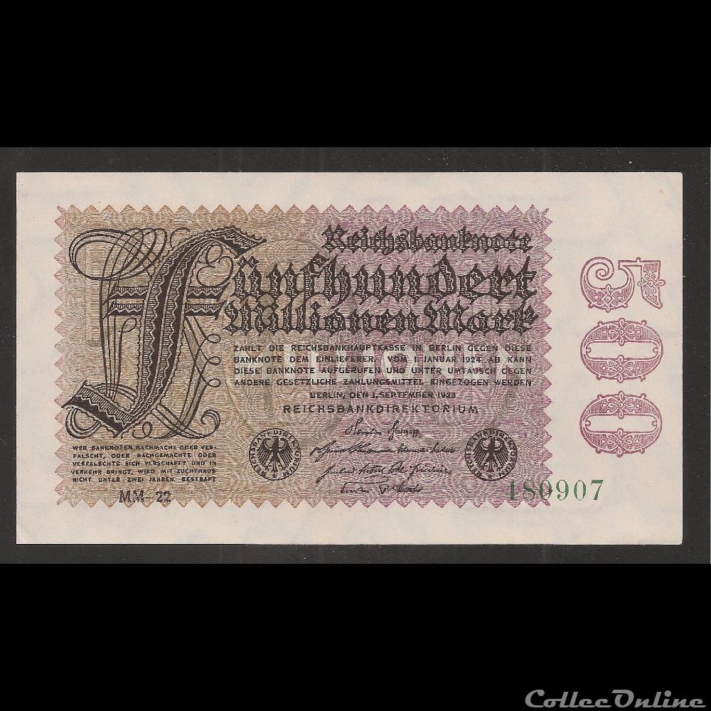 P.110 billet allemagne diver p 110