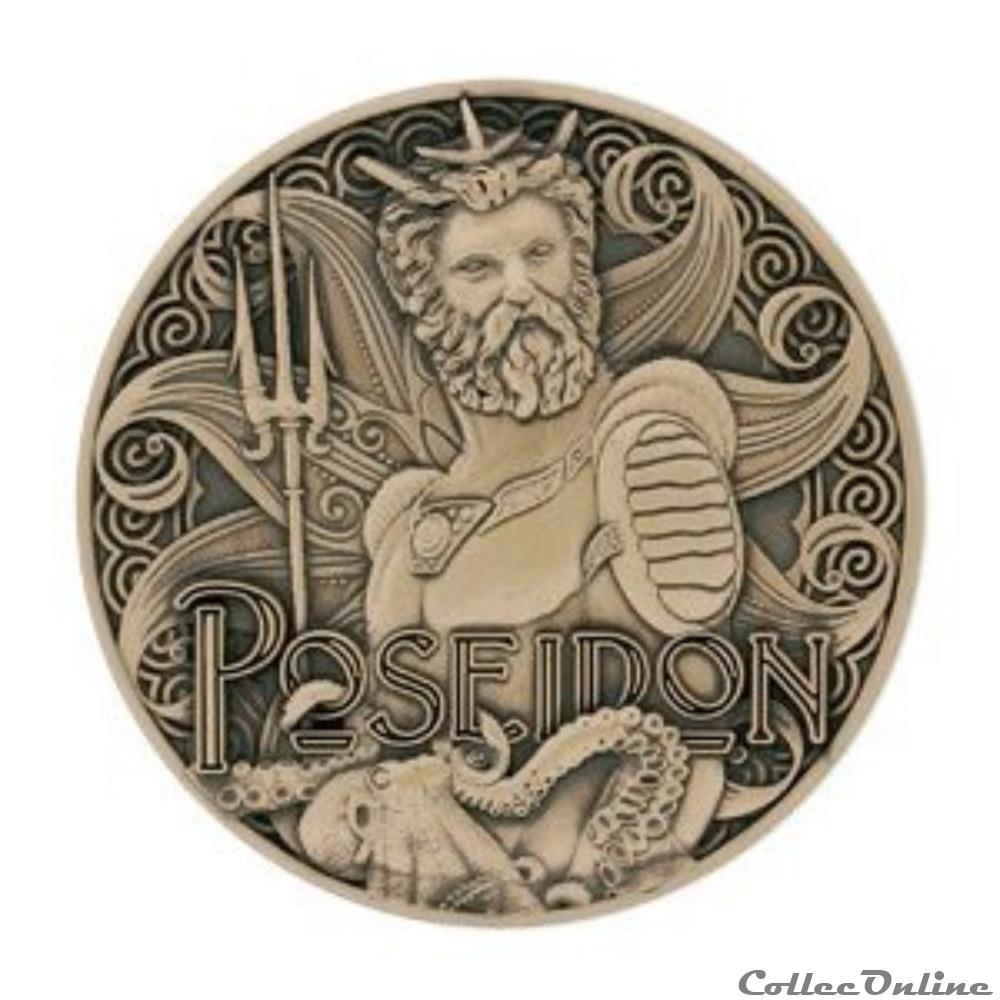 POSEIDON medaille geocoin poseidon