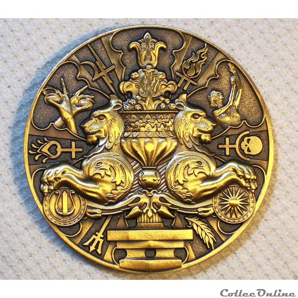RHEA 2 medaille geocoin rhea