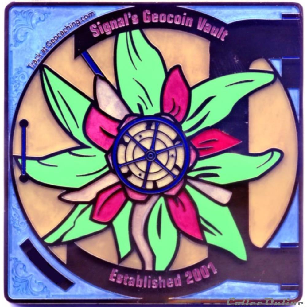 Signal's Geocoin Vault - French Edition (LE 30) 4 medaille signas geocoin vault french edition le 30