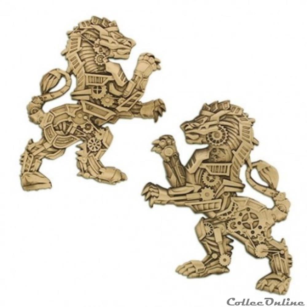 LION medaille geocoin lion