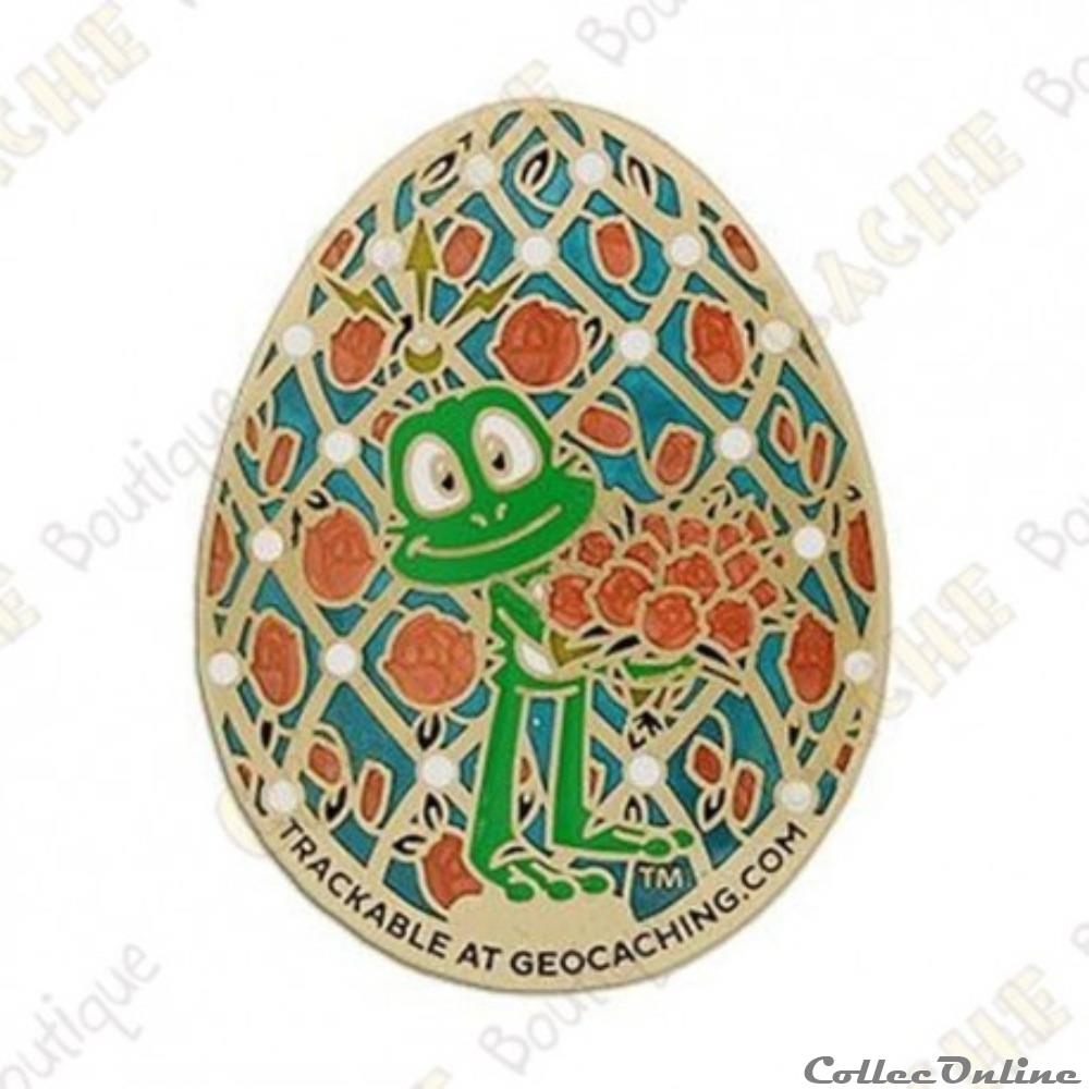 Limited Edition Signal the Frog® Egg Geocoin medaille limited edition signal the frog egg geocoin