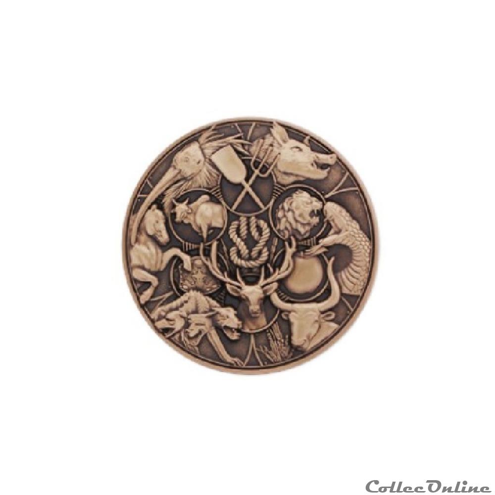 medaille geocoin heracles