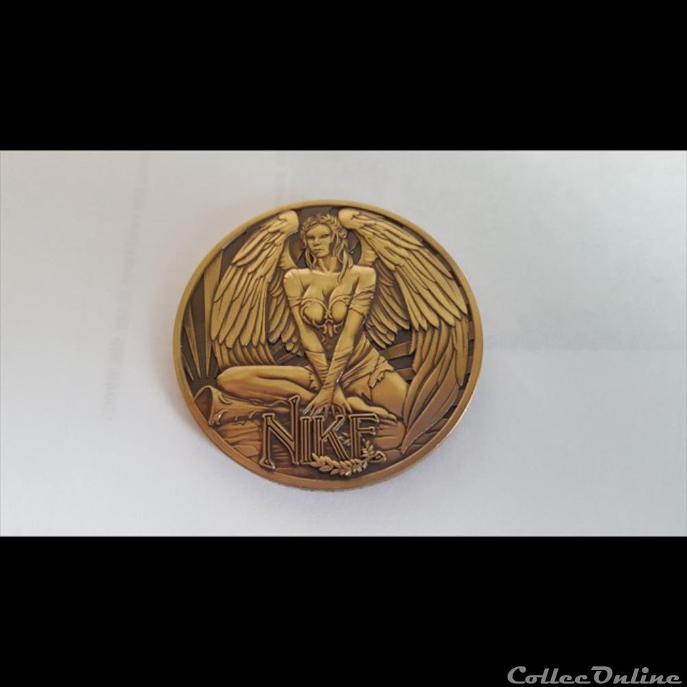medaille geocoin nike