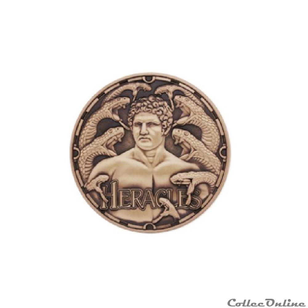 medaille geocoin heracles