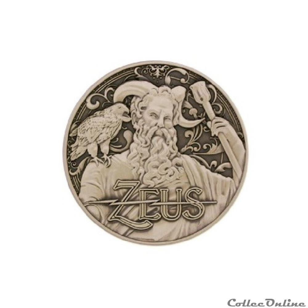 ZEUS medaille geocoin zeus