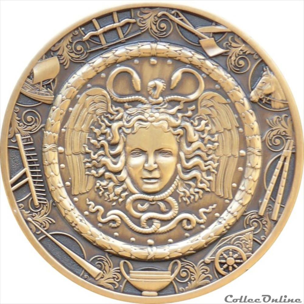 ATHENA medaille geocoin athena