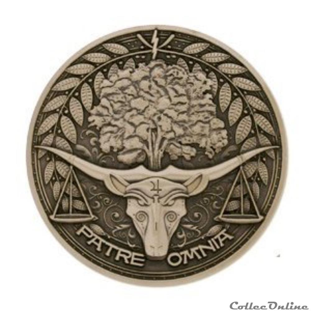 ZEUS medaille geocoin zeus
