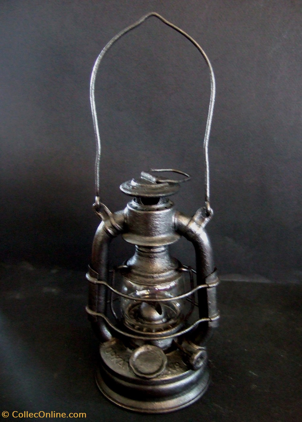 art antiquites eclairage ancien lampe tempete orkan 666