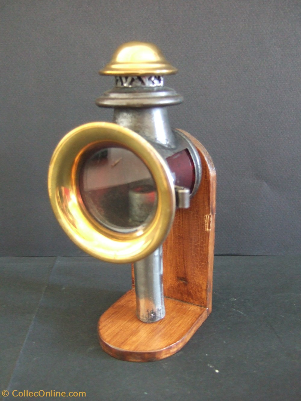 Petite lanterne de carriole à bougie art antiquites eclairage ancien petite lanterne de carriole a bougie