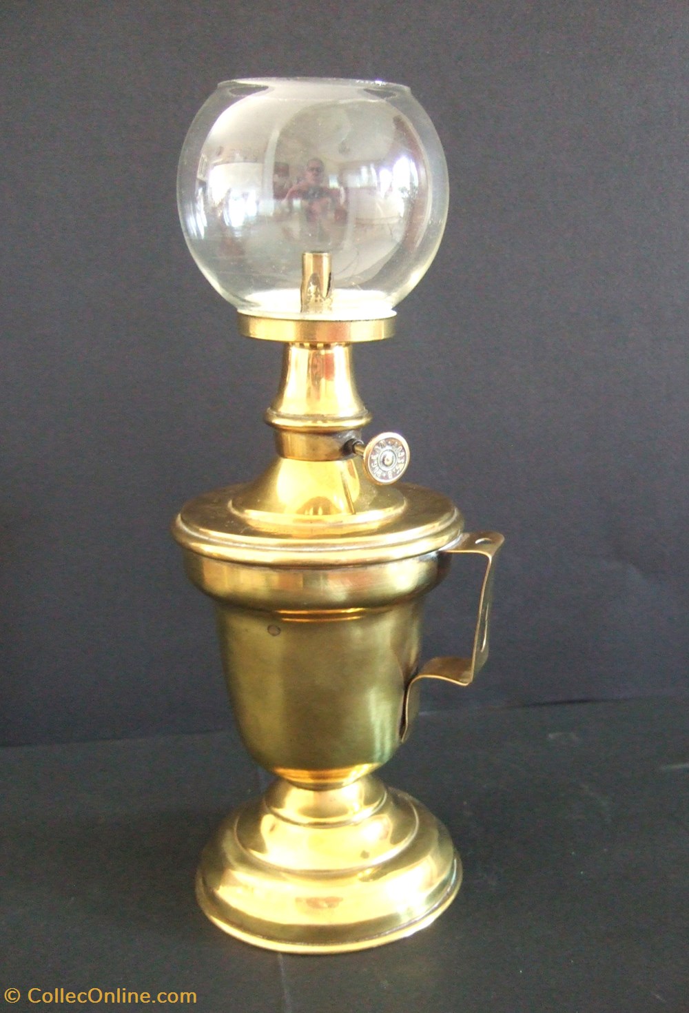 Lampe à essence Pigeon modèle Poire art antiquites eclairage ancien lampe a essence pigeon modele poire