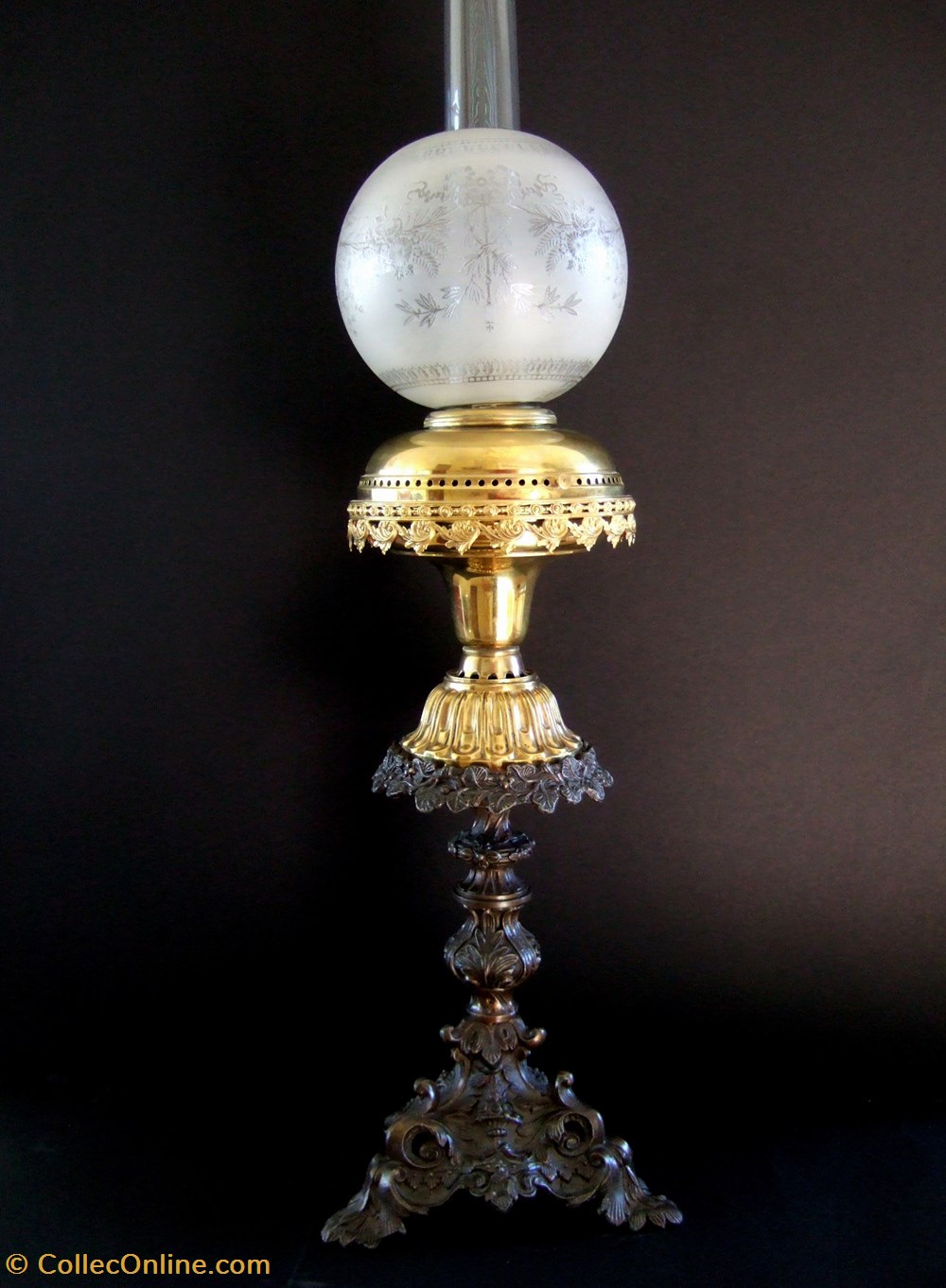 lampe à huile dite " lampe solaire" art antiquites eclairage ancien lampe a huile dite lampe solaire