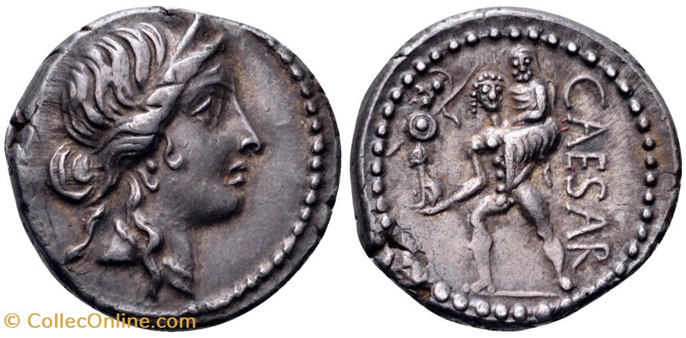 coins ancient to other gaius julius caesar ar denarius