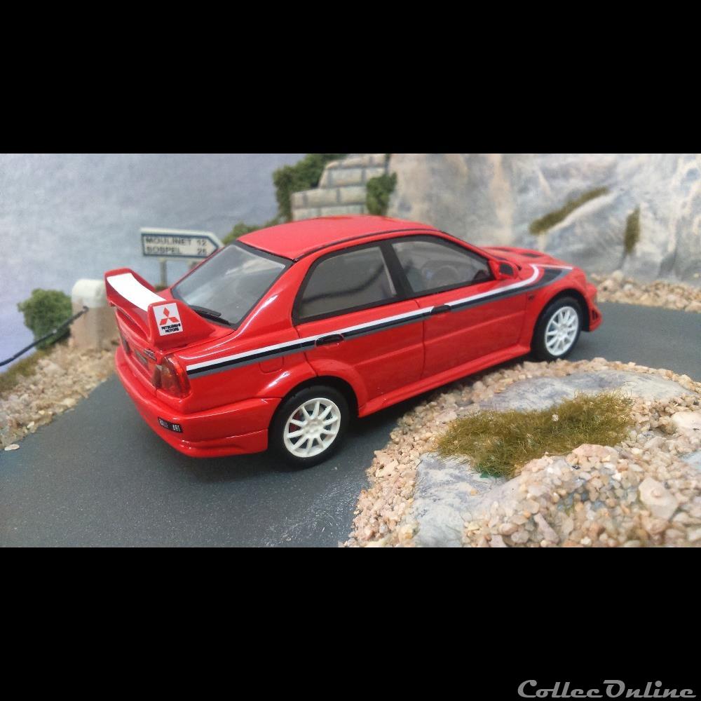 mitsubishi lancer evo 6 TME 5 modelo escala coch mitsubishi lancer evo 6 tme
