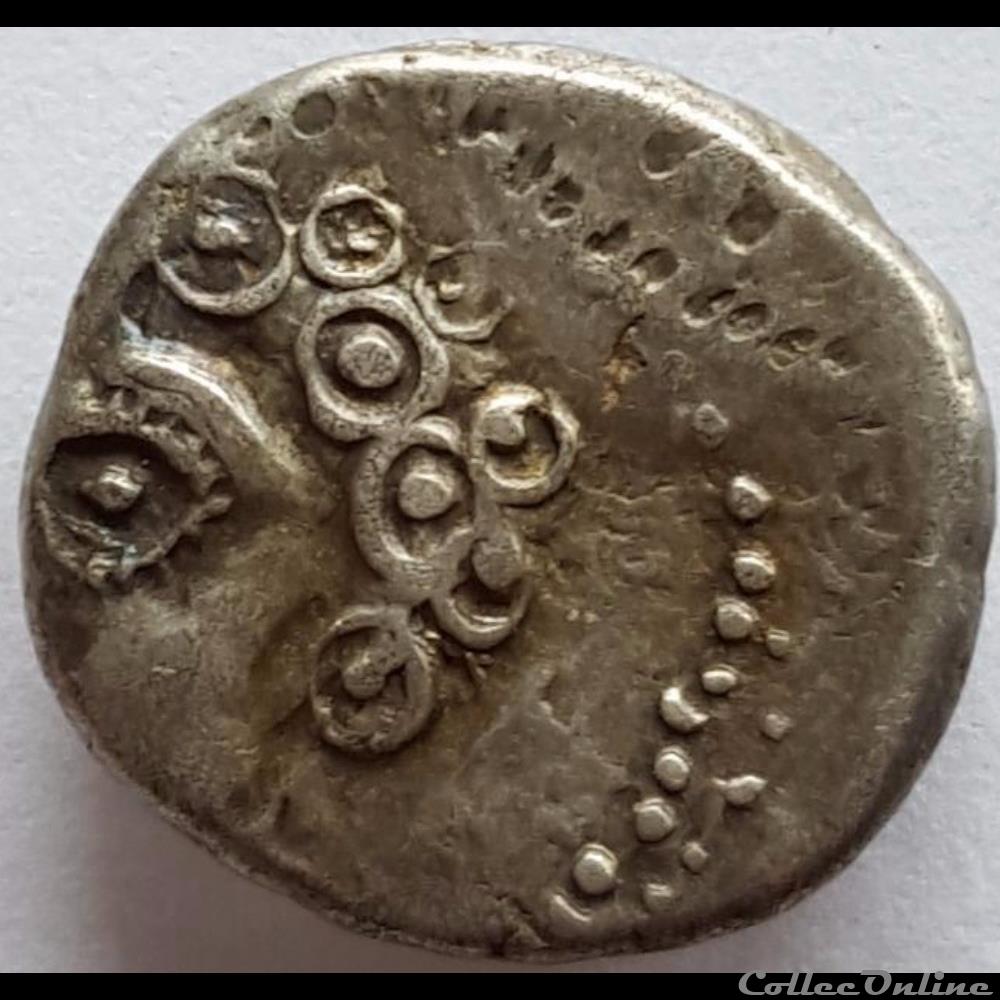 Série 941 DT 3243 Quinaire SEQVANOIOTVOS monnaie antique gauloise serie 941 dt 3243 quinaire seqvanoiotvos