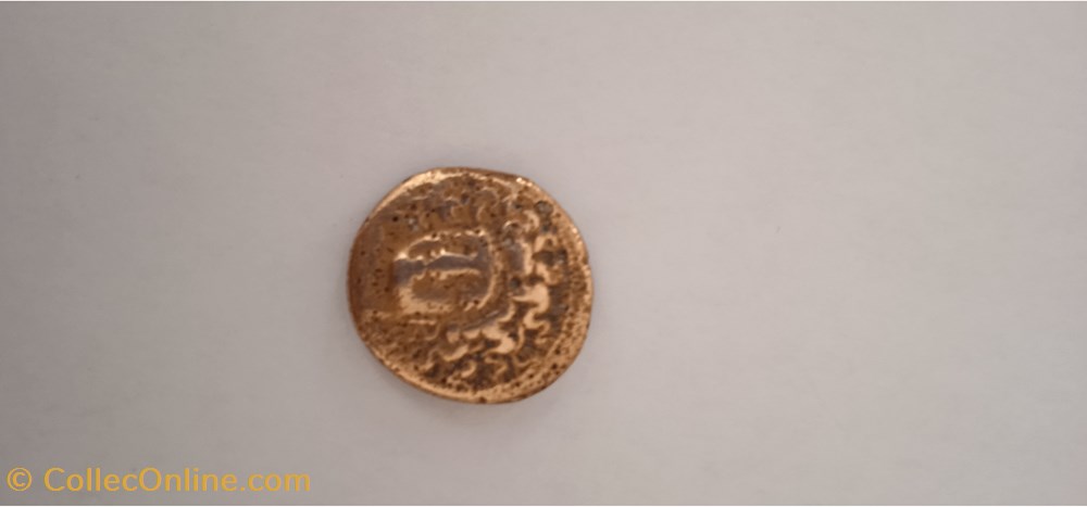 Tête de face et cheval patte levé monnaies tete de face et cheval patte leve
