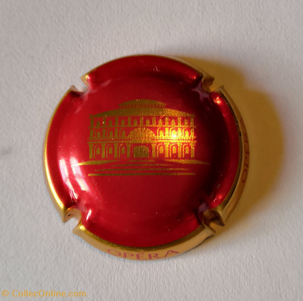 vin c f v m opera rouge et or