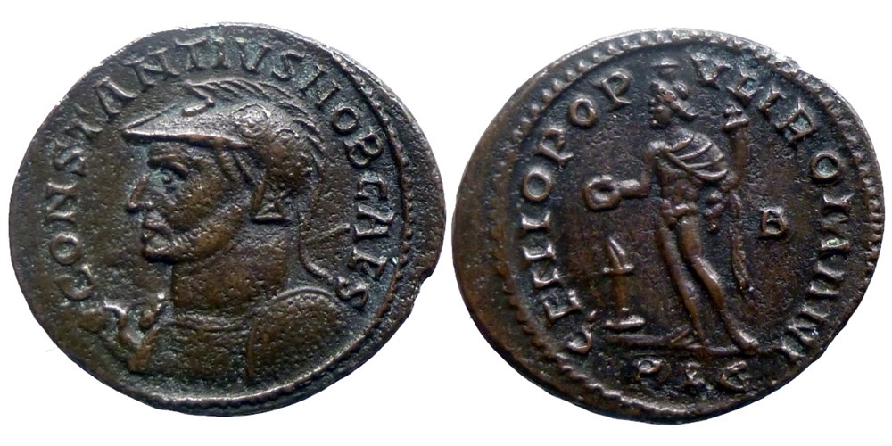 monedas antiguas constantius b