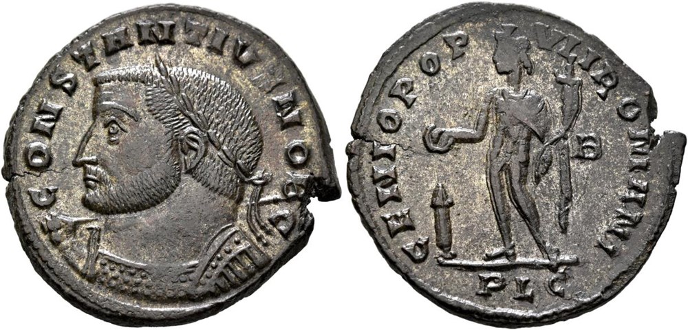 Constantius I monedas antiguas constantius c