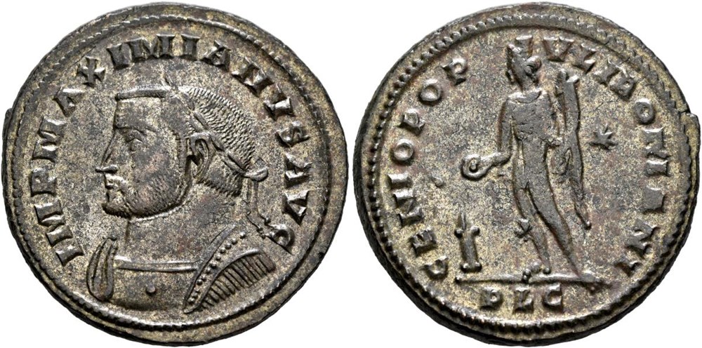 monedas antiguas galerius