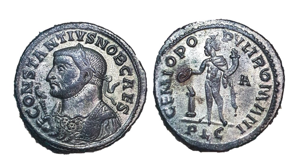 Constantius I monedas antiguas constantius i