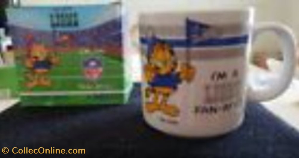 Garfield I'm a Lions Fanatic Mug tableware tea coffee service mugs garfield m a lions fanatic mug