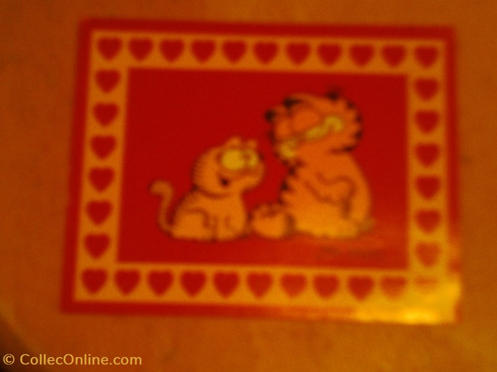 Garfield and Nermal Valentine's Day Card postcards garfield and nermal valentine s day card