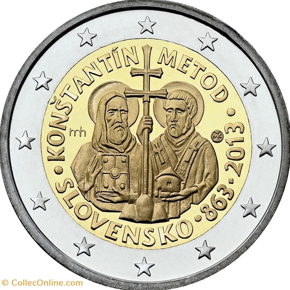 SLOVAQUIE 2013 monnaie euro slovaquie 2013