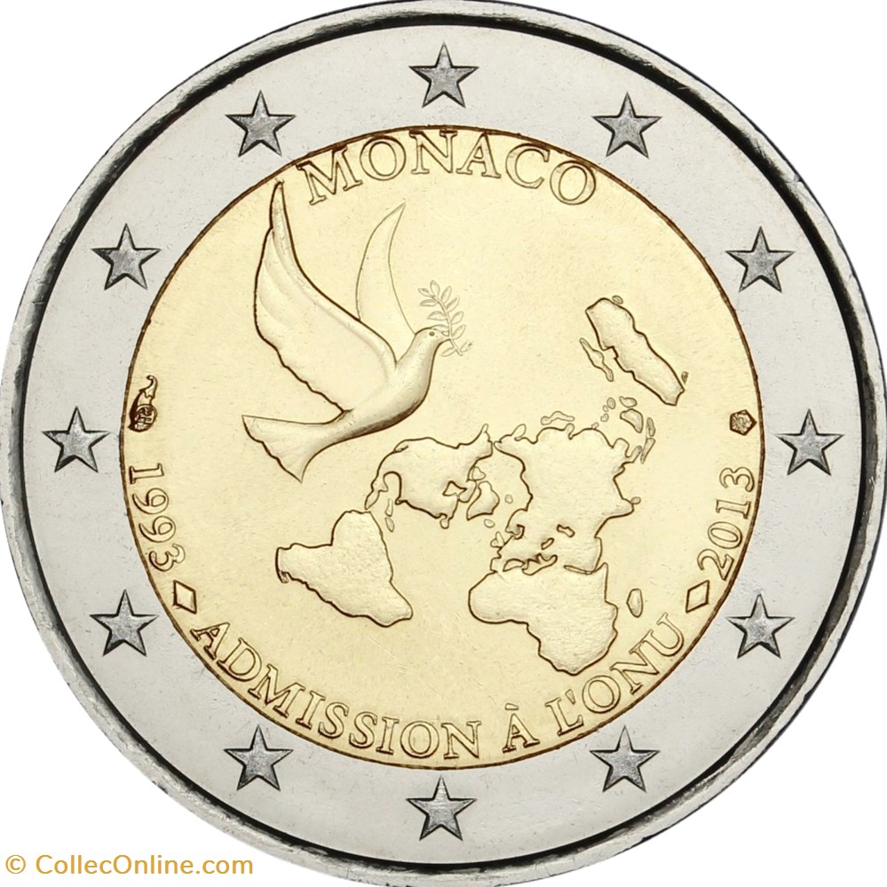 MONACO 2013 monnaie euro monaco 2013