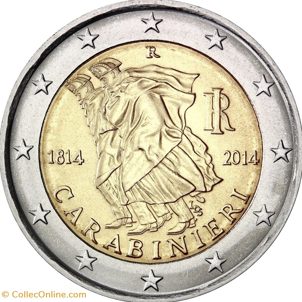 ITALIE 2014 monnaie euro italie 2014