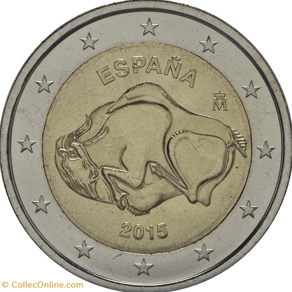 monnaie euro espagne 2015