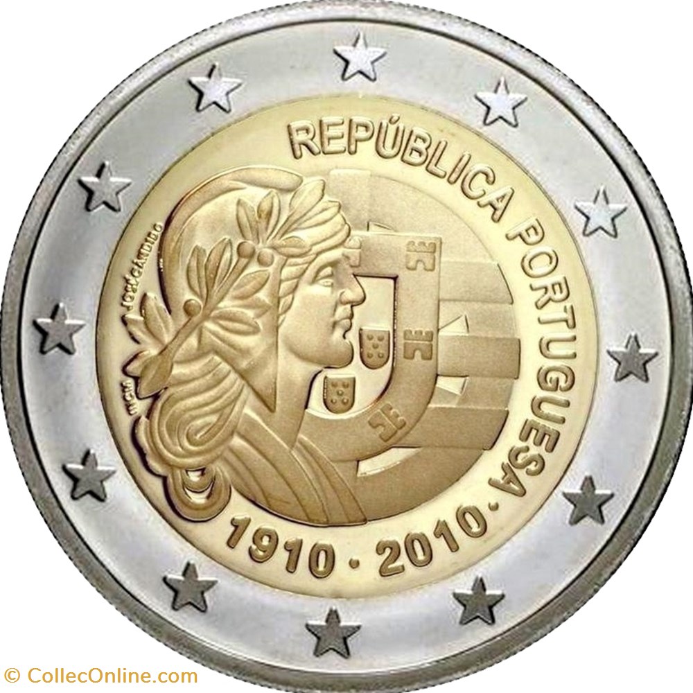 PORTUGAL 2010 monnaie euro portugal 2010