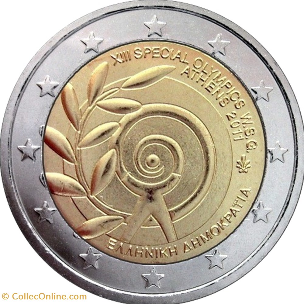 GRECE 2011 monnaie euro a grece 2011