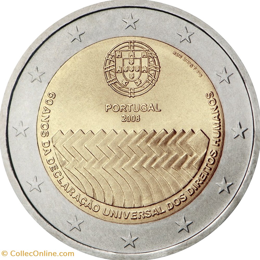 PORTUGAL 2008 monnaie euro portugal 2008