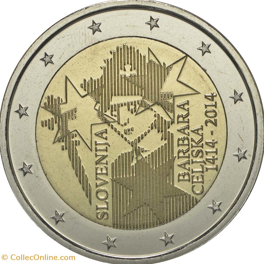 SLOVENIE 2014 monnaie euro a slovenie 2014