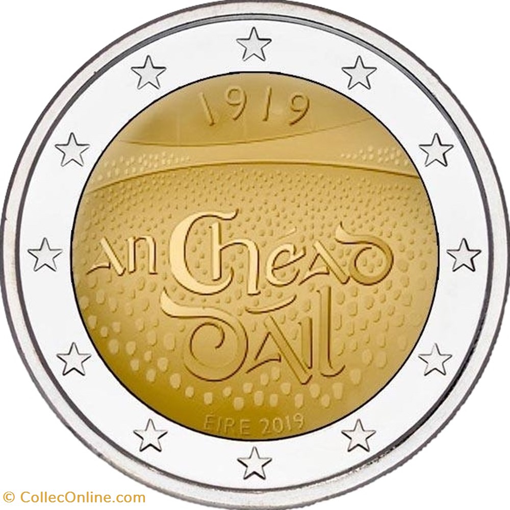 IRLANDE 2019 monnaies euros irlande 2019